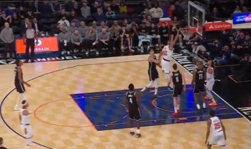 世界杯官方安装教程-这球挺硬！唐斯篮下扛开克洛尼 旱地拔葱单臂暴扣！